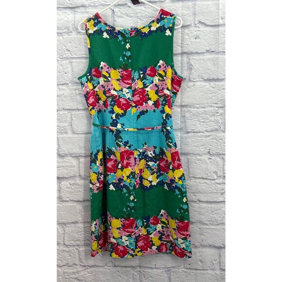 Talbots Cotton Lined Dress Size 16 - Picture 2 of 4